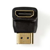 Adaptor HDMI Nedis, unghi conector 90   - intrare HDMI negru